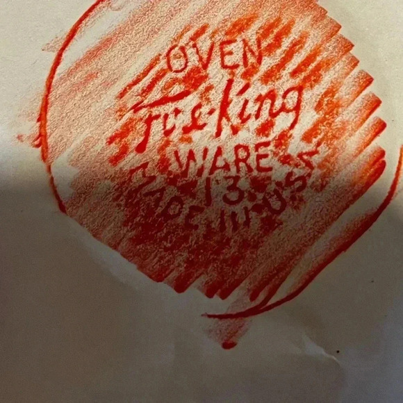 Vintage Fire-King Milk Glass Cups – Rose Motif & Gold Rim (Set of 2) - Picture 8 of 9